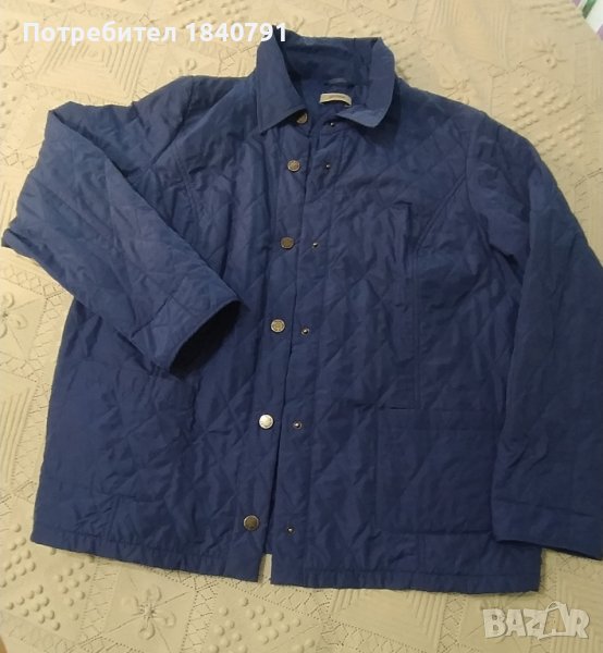 Тънко дамско яке – ирисово синьо – XXL, снимка 1