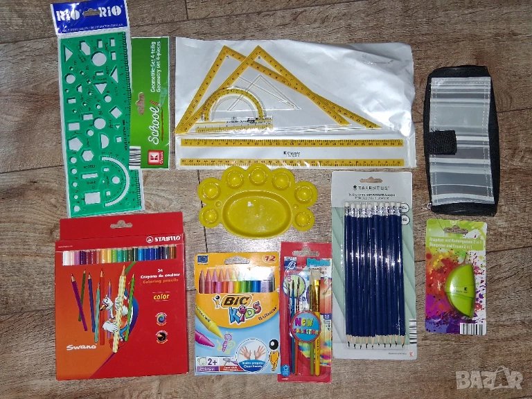 Комплект училищни пособия, снимка 1