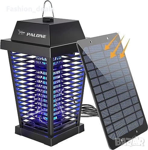 Нов соларен панел за вредители насекоми комари електрически унищожители Градина, снимка 1