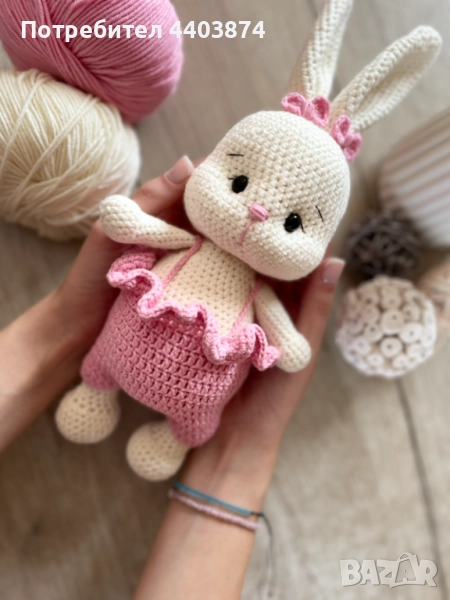 Амигуруми играчка-ръчно плетено чудо, снимка 1