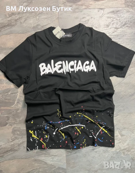 🔥 УНИКАЛНА ОФЕРТА ОТ BM ЛУКСОЗЕН БУТИК 🔥 LIMITED EDITION ТЕНИСКИ BALENCIAGA, снимка 1