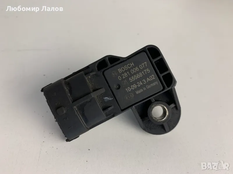 Мап сензор 3 баров входящ въздух всмукателен колектор 0281006077 GM 55568175, снимка 1