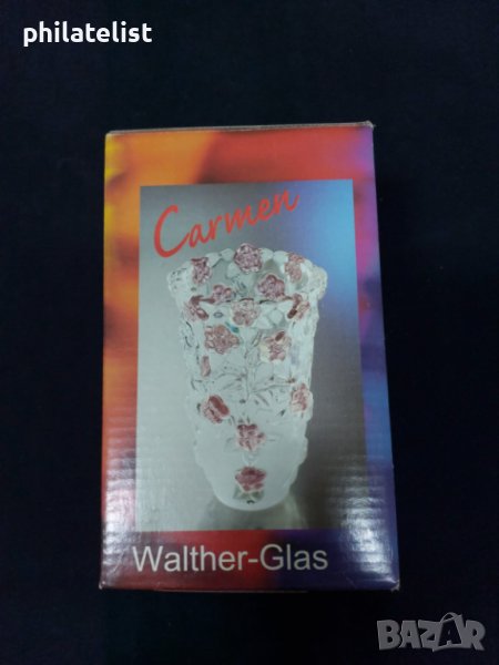 WALTHER GLAS CARMEN SATIN ROSE - ВАЗА, снимка 1