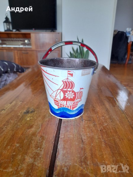 Стара детска кофа,кофичка #13, снимка 1