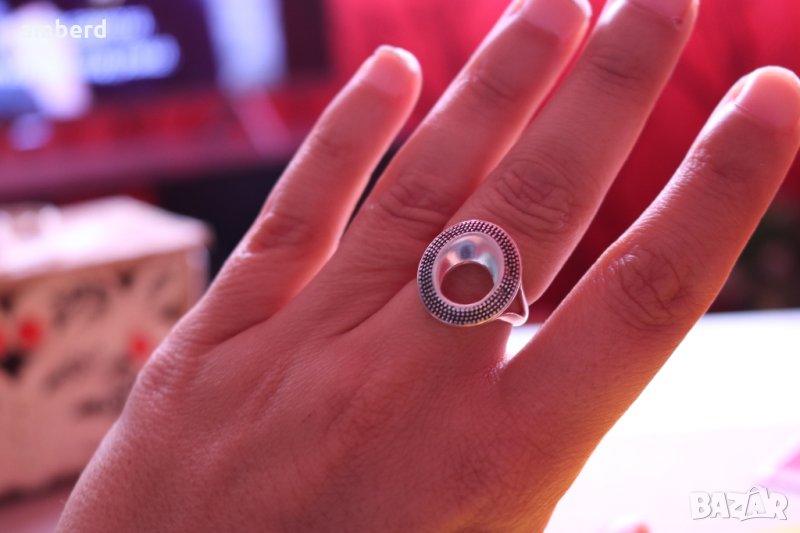 Сребърен пръстен - модел PLR004, снимка 1