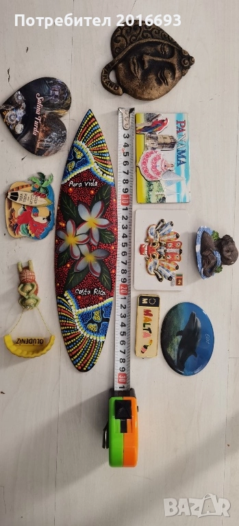 Лот магнити от екзотични държави и острови., снимка 1