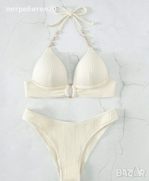 Бански бохо стил . рипс с камъни ., снимка 1