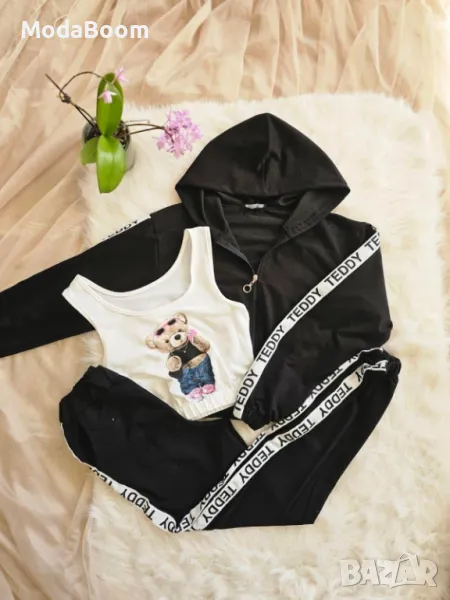 Дамски екип 3 части Различни цветове , снимка 1