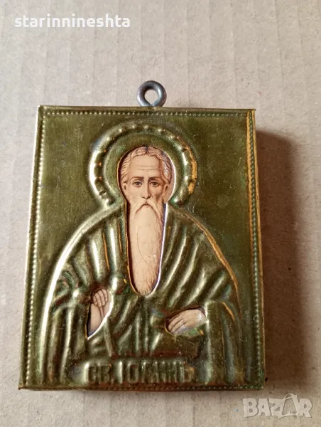 стара руска икона  19 - 20 век старинна руска икона  , снимка 1