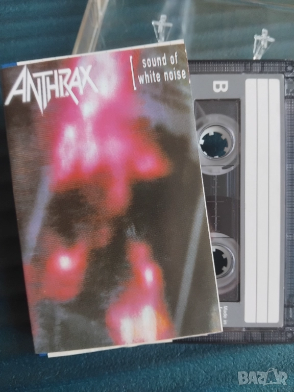 Anthrax – Sound Of White Noise - аудио касета музика, снимка 1