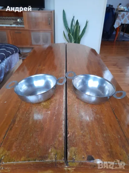 Стара неръждаема паница,паници,неръждавейка #7, снимка 1