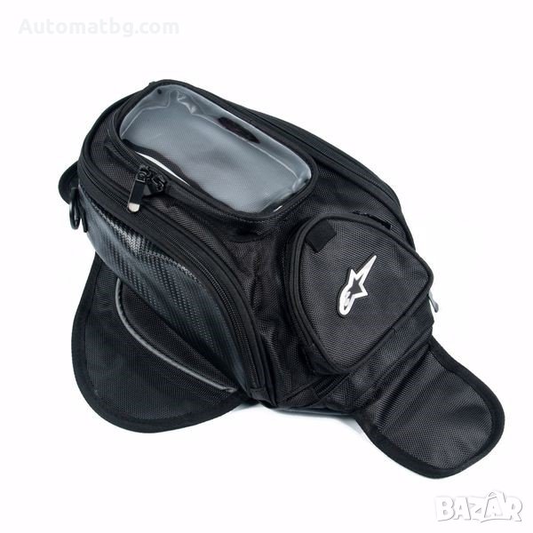 Раница за мотор Automat, Магнитна раница за резервоар, Черна, снимка 1