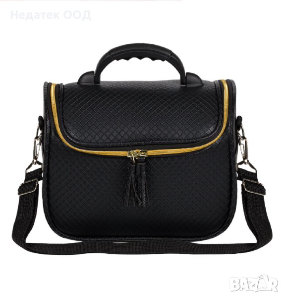 Несесер-куфарче за гримове, черно, 29x21x18 cm, снимка 1