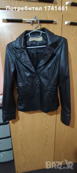 Дамско яке от естествена кожа, снимка 1