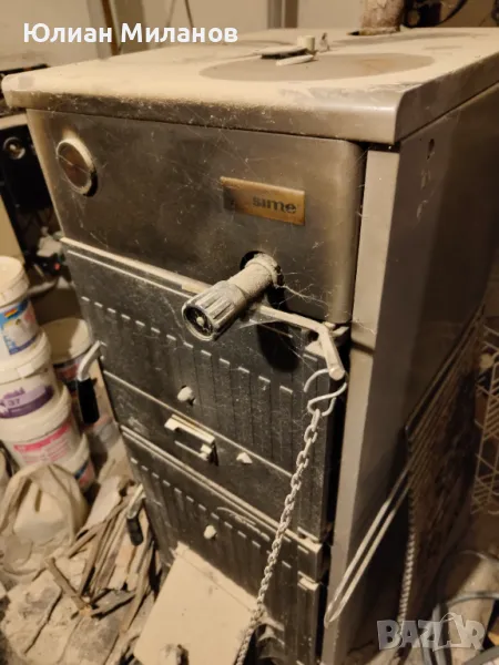 Котел на твърдо гориво Sime 40kw, снимка 1