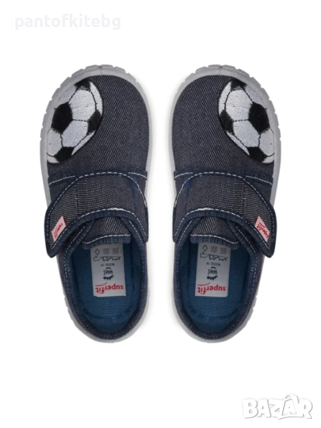  Superfit Пантофи  Тъмносини с топка, снимка 1