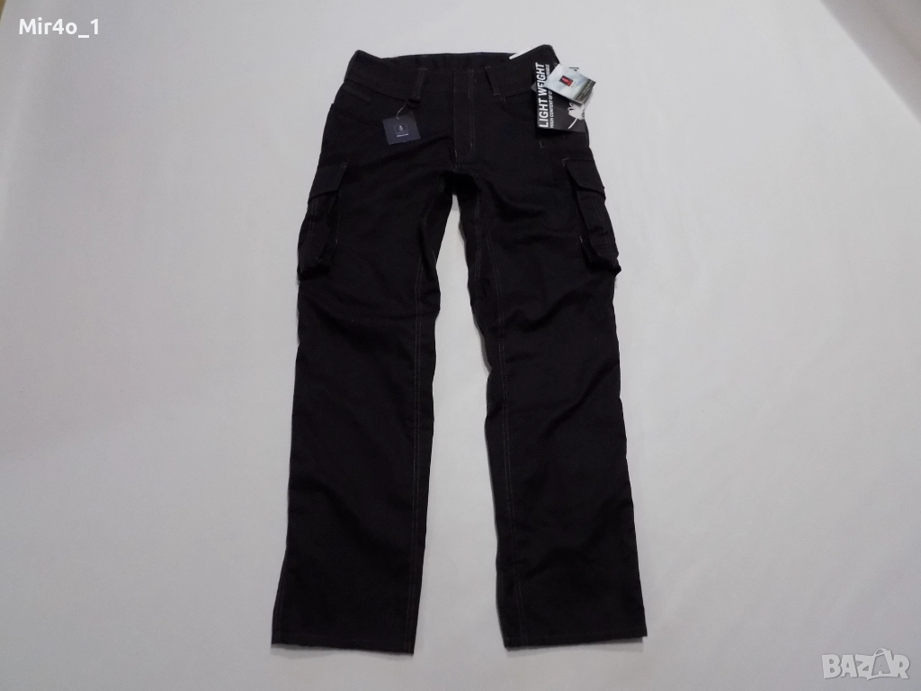 нов работен панталон mascot work wear долнище екип мъжки оригинален черен размер 48/M, снимка 1