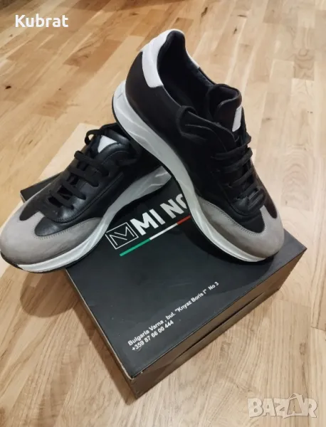 кожени обувки спортни , снимка 1