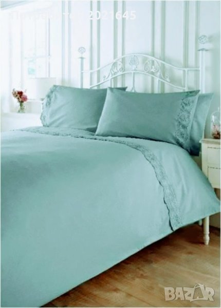 Едноцветни спални комплекти с дантела в нежни пастелни цветове, снимка 1