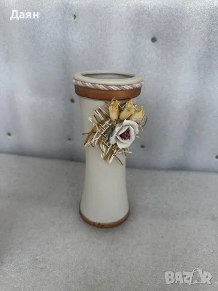 Глинена ваза , снимка 1