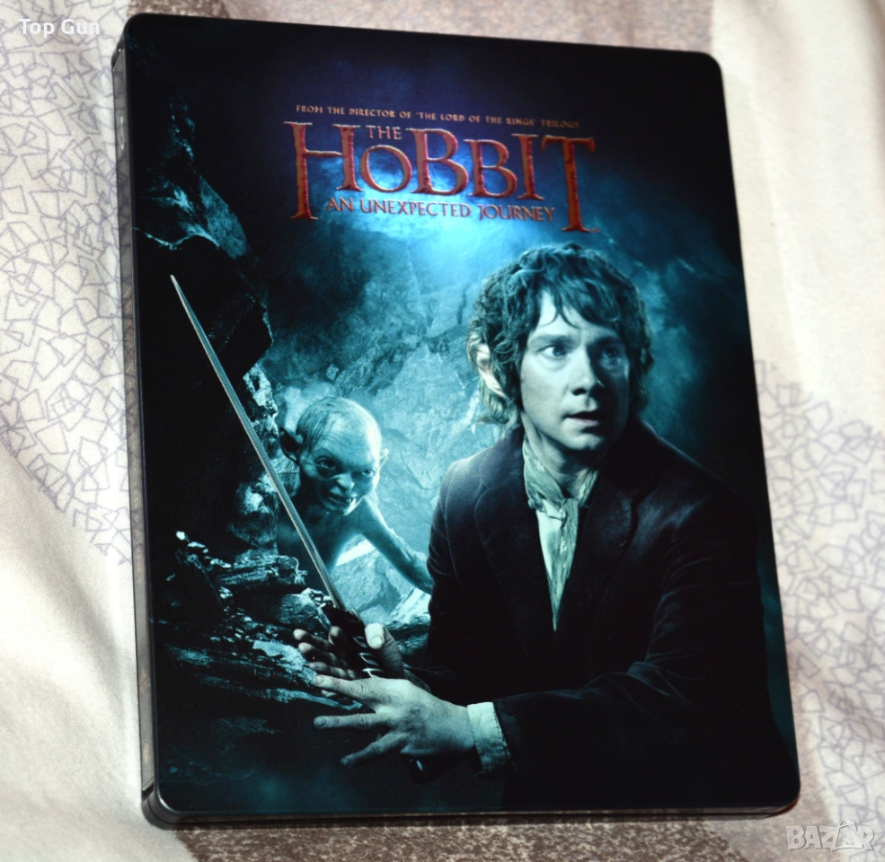 Блу Рей Steelbook Хобит Blu Ray Hobbit (Метална кутия 2 диска), снимка 1
