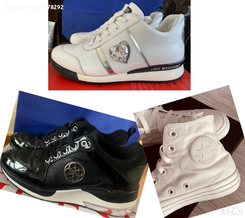 Намаление на известни марки Маратонки/Кецове/обувки, №№ 37-37,5, снимка 1