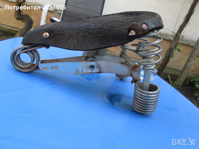 седалка за маниаци от стар немски велосипед, снимка 1