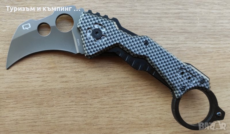 Сгъваем нож /карамбит/ QTRM5TR DA46, снимка 1