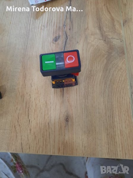 Осветен бутон за включване / изключване, снимка 1