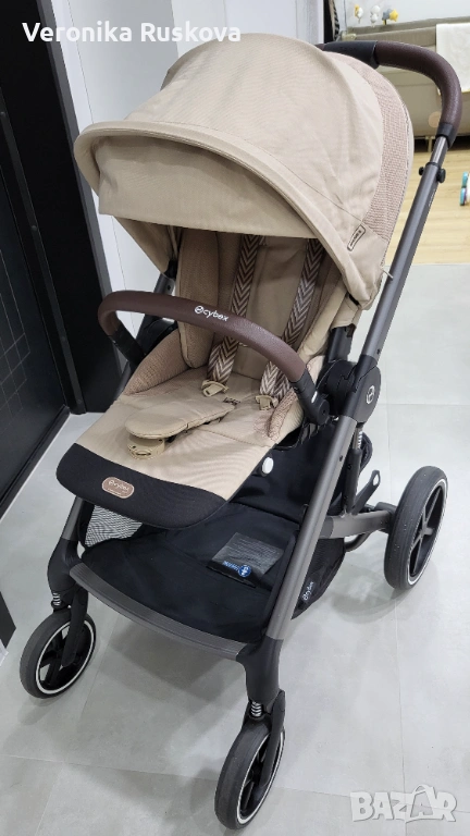 Количка Cybex Balios S Lux Almond Beige, снимка 1