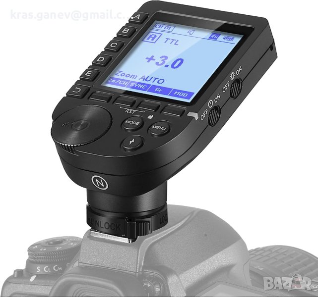 Newer Upgraded QPRO-N TTL Wireless Flash Trigger, снимка 1