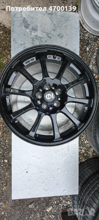 Джанти sparco 5/100 /17, снимка 1