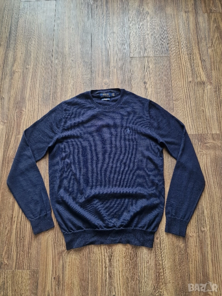 Страхотен мъжки пуловет суитчър POLO RALPH LAUREN размер M , снимка 1