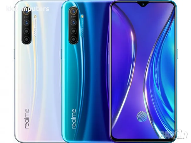 LCD Дисплей за Realme X2 (4G) Тъч скрийн + Рамка / Черен / КЛАС A Баркод : 880026, снимка 1
