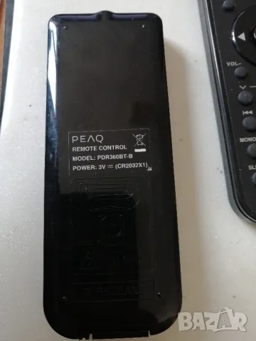 Оригинално дистанционно PEAQ PDR360BT-B, снимка 3 - Аудиосистеми - 48783354