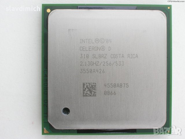 Процесор за компютър Intel Celeron 310 Socket 478 2.13 GHz 256/533