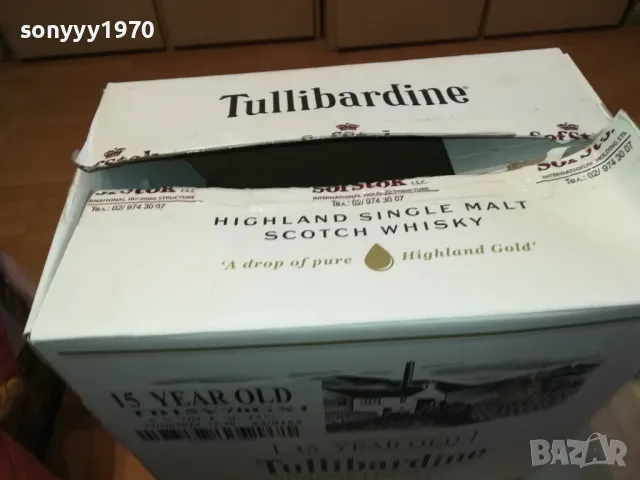 TULLIBARDINE-15 YEARS-ПРАЗЕН КАШОН ЗА КОЛЕКЦИЯ 2802251LNWC045, снимка 11 - Колекции - 49310774