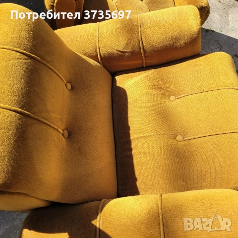 Холов диван с фотьойли. , снимка 7 - Дивани и мека мебел - 53812955