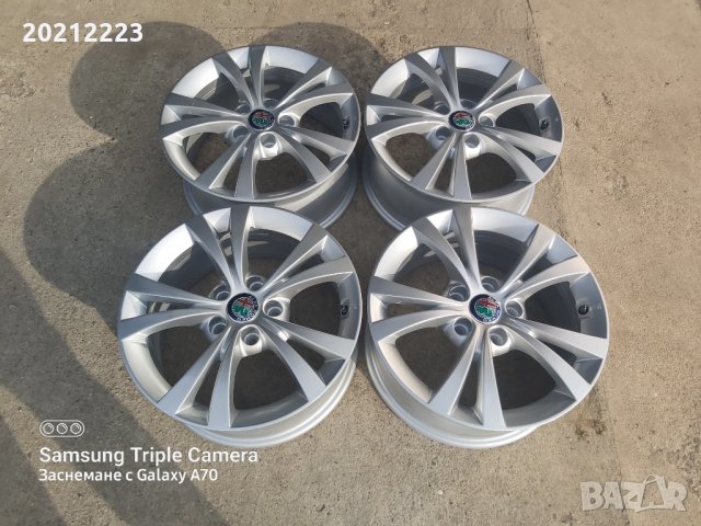4 броя алуминиеви джанти за Alfa Romeo Giulietta 16, снимка 10 - Гуми и джанти - 34036150