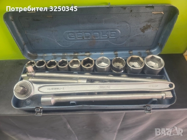 Гедоре на марката Gedore 3/4 с вложки 24-50mm, снимка 3 - Гедорета - 52281137