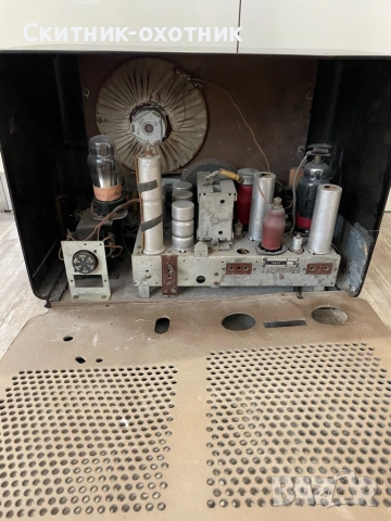 Старо радио Philips, снимка 8 - Антикварни и старинни предмети - 53285063