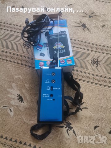 Преносимо радио Somitec XB-902 U, снимка 4 - Радиокасетофони, транзистори - 41511832