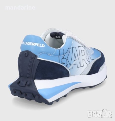 KARL LAGERFELD № 45 🍊 Мъжки спортно елегантни обувки с лого нови с кутия, снимка 8 - Спортно елегантни обувки - 42447434