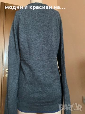 Мъжки пуловер с V-образно деколте Ted Baker, размер 2, снимка 8 - Пуловери - 53280945