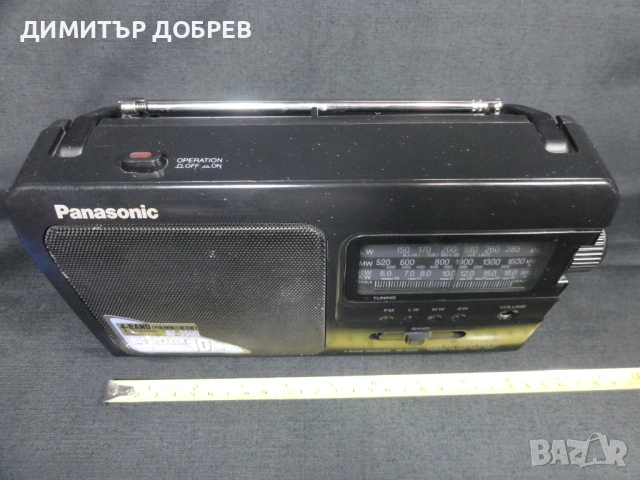 СТАР РЕТРО ТРАНЗИСТОР РАДИО PANASONIC GX 500 RF-3500 FM/LW/MW/SW, снимка 6 - Радиокасетофони, транзистори - 53786378