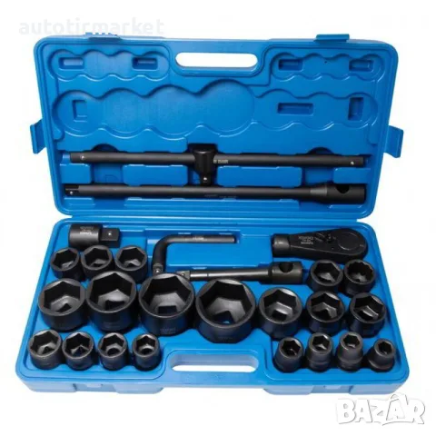 Гедоре с ударни вложки 26 части 3/4 6 – стенно – Rockforce RF062