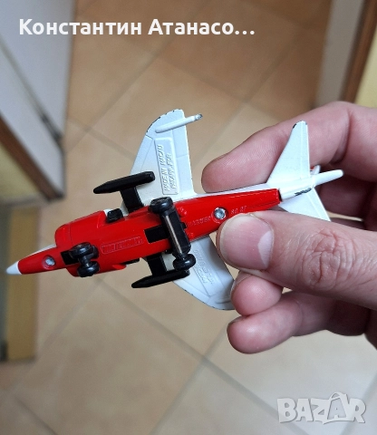 Метален самолет MATCHBOX 1980г., снимка 6 - Колекции - 52966071