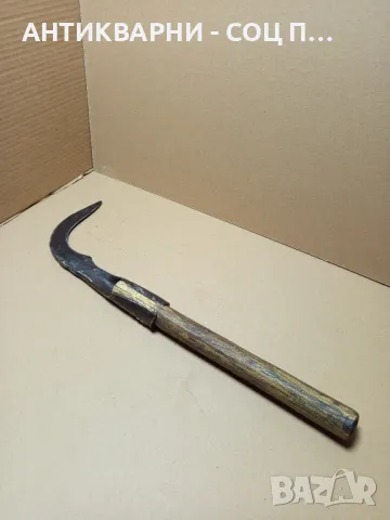 Соц Стар Ръчно Кован Косер., снимка 3 - Антикварни и старинни предмети - 50436520