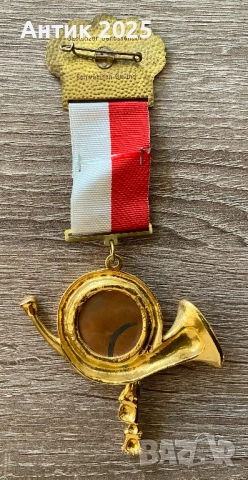 Паметна значка-медал „5. Europäische Inntal-Volkswanderung 1973“, Германия, снимка 2 - Колекции - 53667297