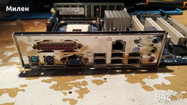 дъно socket 478 Asrock P4VM890, снимка 2 - Дънни платки - 56238997